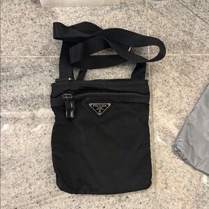 Prada Black Nylon crossbody Bag